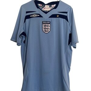 Umbro Sky Blue England Men's‎ Jersey